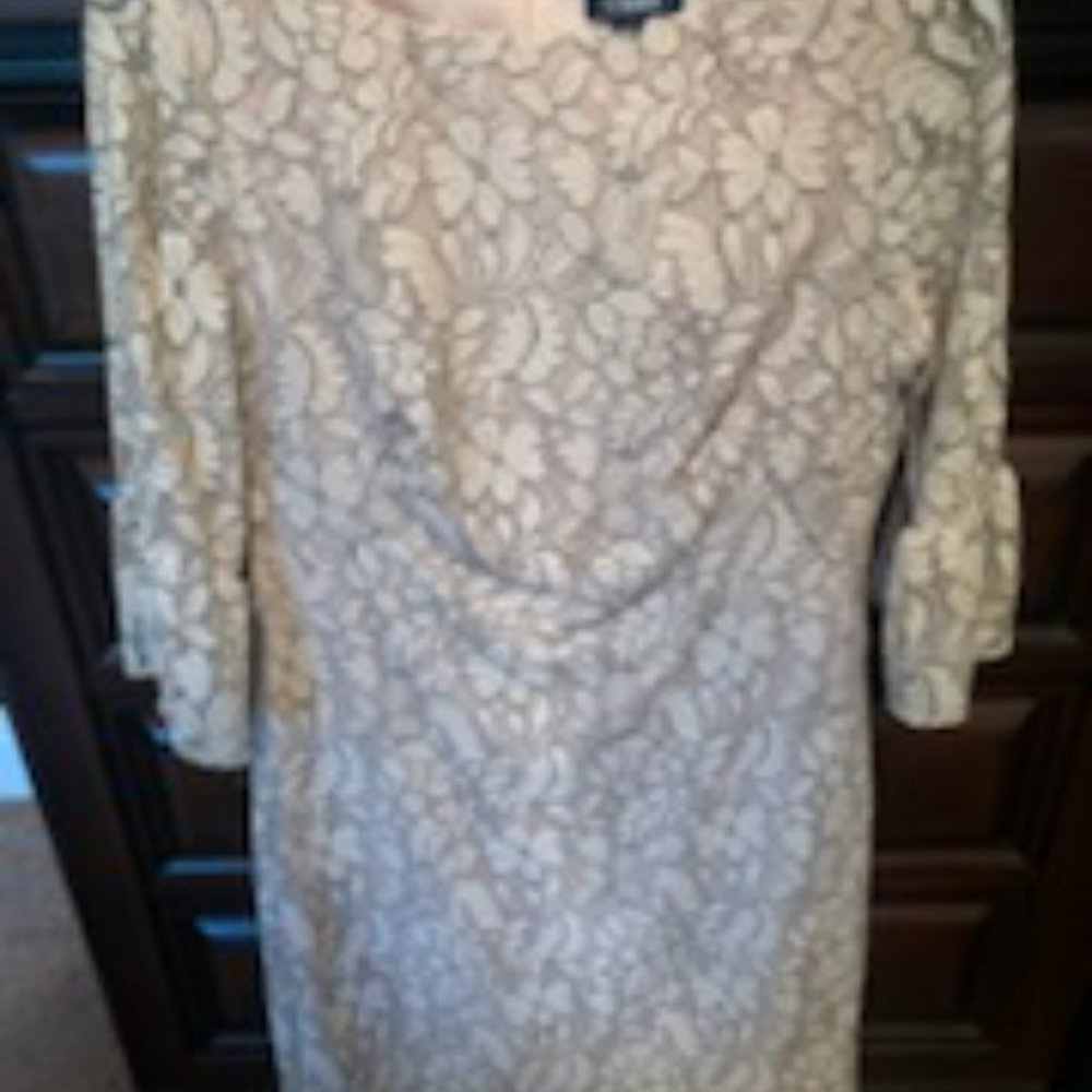 pale pink lace dess - size 6 Chaps